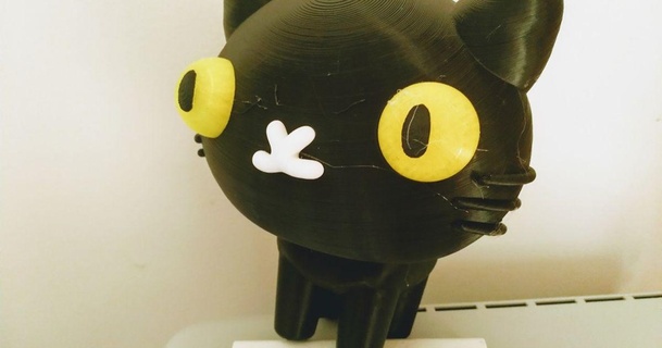 mio gatto pucca Jangy Scarica gratuito stl modello printablescom 3d Modelli arte design sculture anime 3d print model - Mito3D