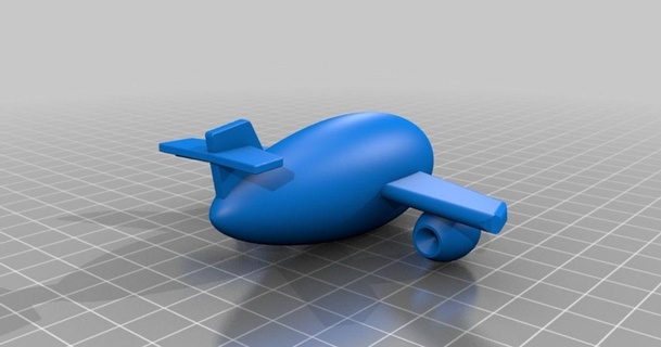 ovo avião ii Jangy baixar livre stl modelo printablescom 3d modelos brinquedos jogos ar 3d print model - Mito3D