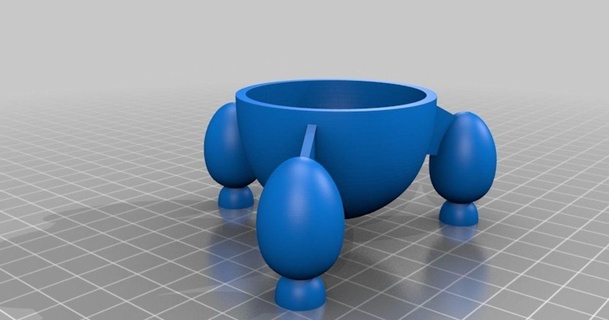 mars rocket egg cup jangy download free stl model printablescom 3d models household kitchen eggs eggcup 3d print model - Mito3D