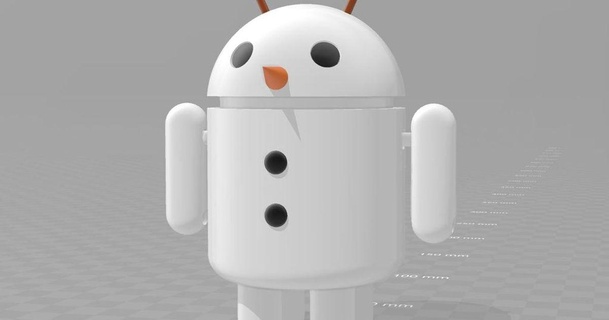 android robot kardan adam baleks indir Bedava stl model printablescom 3d modeller oyuncaklar oyunlar dış mekan ayarlanabilir şekil kar 3d print model - Mito3D