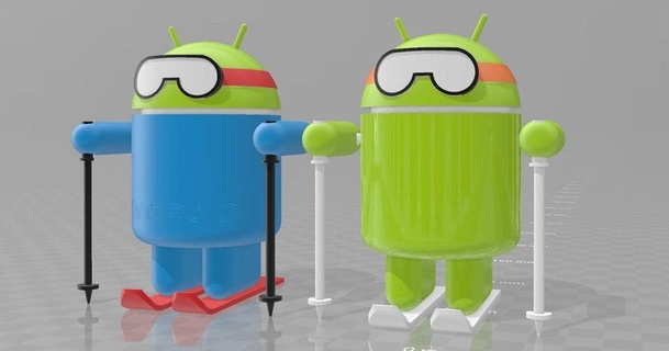 android robot kayak yapma baleks indir Bedava stl model printablescom 3d modeller oyuncaklar oyunlar dış mekan ayarlanabilir şekil 3d print model - Mito3D