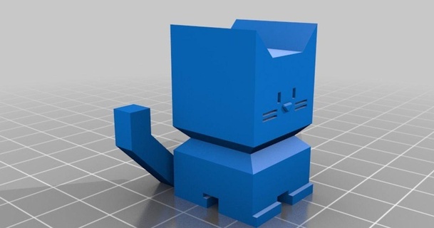 cali gato calibración calicó ky3 real descargar gratis stl modelo imprimiblescom 3d modelos impresoras prueba punto referencia caja calibrar cubo calibracion 3d print model - Mito3D