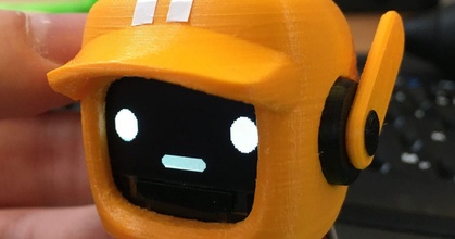 ldr robô maxk baixar livre stl modelo printablescom 3d modelos passatempo fabricantes rc robótica cabeça netflix laranja suporte 3d print model - Mito3D