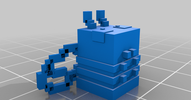 Minecraft ape orecchini mistico Scarica gratuito stl modello printablescom 3d Modelli moda donne 3d print model - Mito3D