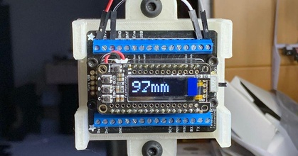 plume Terminal bloquer monter 8020 séries 10 notlikealeafonthewind Télécharger libre stl modèle imprimablescom 3d modèles loisir fabricants électronique 80201010 adafruit adafruitplume bornier 3d print model - Mito3D