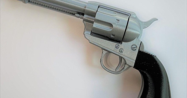 vacher revolver 06mm buse extrudeuse irndmz Télécharger libre stl modèle imprimablescom 3d modèles costumes accessoires 3d print model - Mito3D