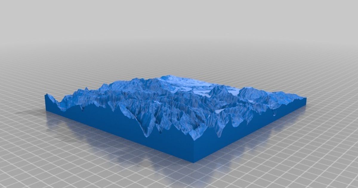 3d map lake lucerne switzerland - vierwaldst ttersee rn download free stl model printablescom models art & design designs 3D print model - Mito3D
