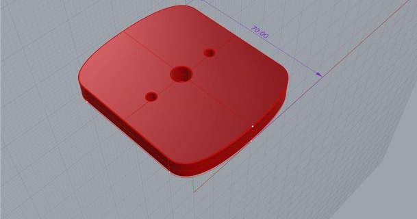 distanziatore cose b2 kr ii 60mm pixelmaestro Scarica gratuito stl modello printablescom 3d Modelli gadget foto video 3d print model - Mito3D