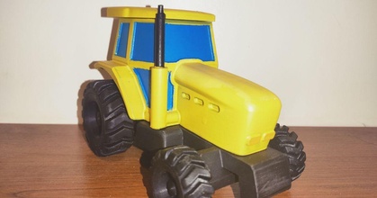 Traktör TSk oyun ka Jacob star indir Bedava stl model printablescom 3d modeller oyuncaklar oyunlar Araçlar oyuncak traktör 3d print model - Mito3D