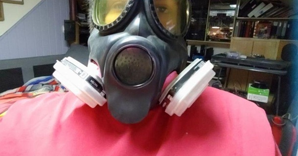 3m secura adapters m17 gas mask beefdip download free stl model printablescom 3d models fashion accessories 3mrespirator filter gasmask 3d print model - Mito3D