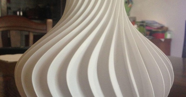 Fibonacci vaso bdesign baixar livre stl modelo printablescom 3d modelos arte Projeto designs 3d print model - Mito3D