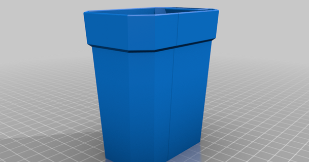 Dewalt profesyonel çöp Kutusu oyuncak üreticisi indir Bedava stl model printablescom 3d modeller hobi yapımcılar organizatörler organizatör depolama 3d print model - Mito3D
