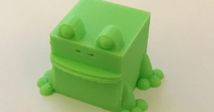 3dblockzoo frog brian download free stl model printablescom 3d models art & design designs 3d print model - Mito3D