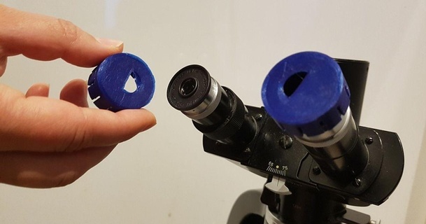 microscopio oculare 3d tappi patta Scarica gratuito stl modello printablescom Modelli passatempo creatori idee cap stereo 3d print model - Mito3D