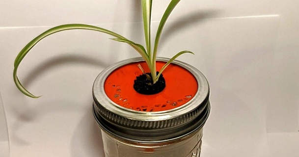 mason jar hydroponics everett download free stl model printablescom 3d models household outdoor & garden 3d print model - Mito3D