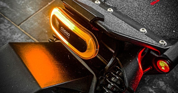 dualtron mini girare segnale luce clip lumaca Scarica gratuito stl modello printablescom 3d Modelli gli sport all'aperto scooter elettrico svolta 3d print model - Mito3D
