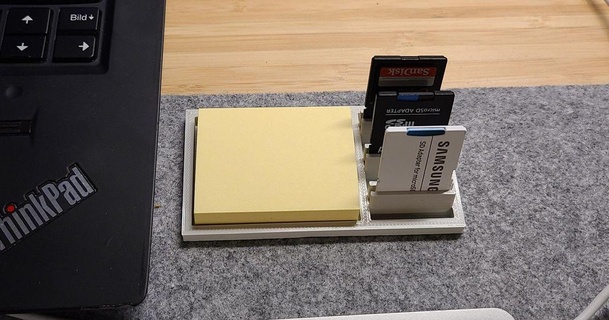 simples escrivaninha organizador fabianveile baixar livre stl modelo printablescom 3d modelos casa escritório limpar limpo minimalista 3d print model - Mito3D