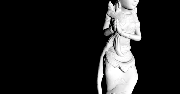 tailandês fêmea estátua Peter despedida baixar livre stl modelo printablescom 3d modelos arte Projeto esculturas figura feminina Tailândia 3d print model - Mito3D