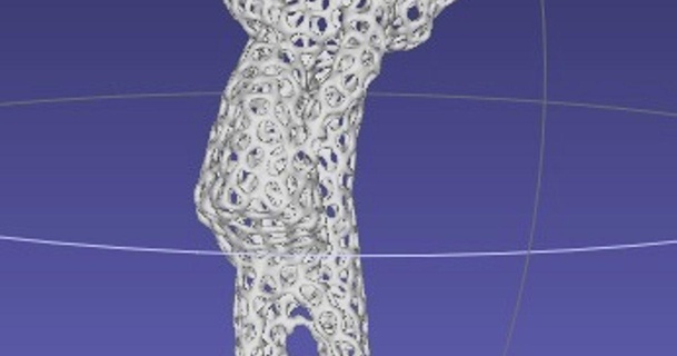 abbraccio pace voronoi Peter addio Scarica gratuito stl modello printablescom 3d Modelli arte design sculture bacio soilder In piedi 3d print model - Mito3D