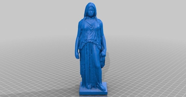 grecochin peter farell download free stl model printablescom 3d models art & design sculptures china chiton female greek statue 3d print model - Mito3D