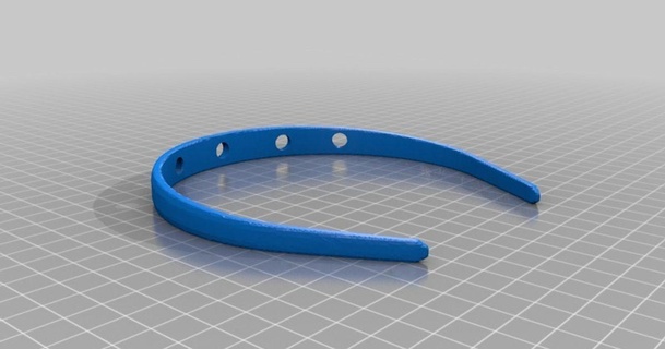 infinity headband peter farell download free stl model printablescom 3d models fashion accessories snapfit 3d print model - Mito3D
