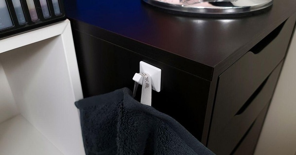 sencillo toalla gancho agepbiz descargar gratis stl modelo imprimiblescom 3d modelos casa baño 3d print model - Mito3D