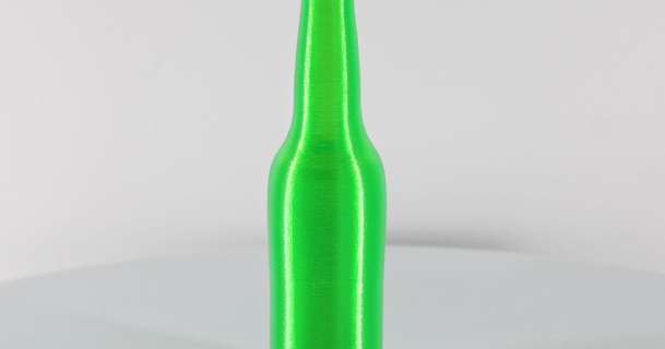 cerveza botella árbol ornamento Navidad decoración slimprint descargar gratis stl modelo imprimiblescom 3d modelos estacional diseños invierno años lata 3d print model - Mito3D
