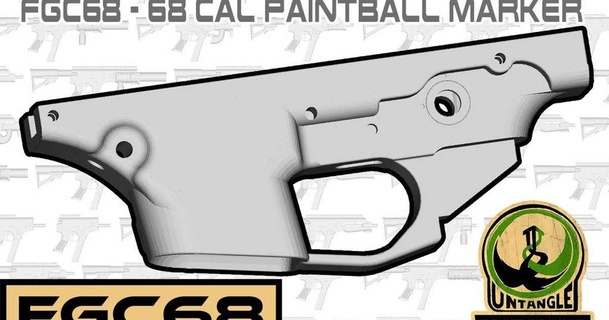 fgc68 mki mkii tipx tcr unmarked untangleworks download free stl model printablescom 3d models sports & outdoor fgc68mk2 fgc68mkii magfed magfedpaintball 3d print model - Mito3D