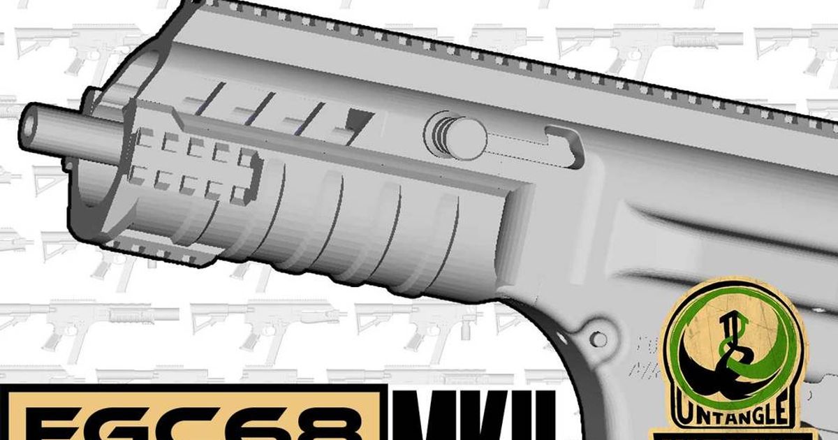 fgc68 tec9 mkii einstellen entwirren funktioniert download frei stl Modell Printablescom 3d Modelle Sport draussen fgc magfed magfedpaintball Paintball 3D print model - Mito3D