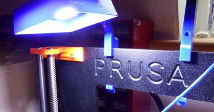 prusa i3 mk conduziu painel luz grampear melhoria area51 baixar livre stl modelo printablescom 3d modelos impressoras Atualizações 12v carro espiga 3d print model - Mito3D