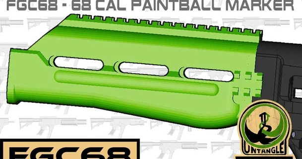 fgc 68 carril sudario conjunto paintball magfed desenredar descargar gratis stl modelo imprimiblescom 3d modelos Deportes aire libre fgc68 magfedpaintball 3d print model - Mito3D