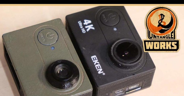 eken h9 16mm lente squillare districa Scarica gratuito stl modello printablescom 3d Modelli gadget foto video actioncam telecamera ekenh9 3d print model - Mito3D