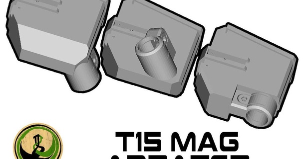 t15 mag adapter maverick trracer pump paintball untangleworks download free stl model printablescom 3d models sports & outdoor firststrike magfed magfedpaintball 3d print model - Mito3D
