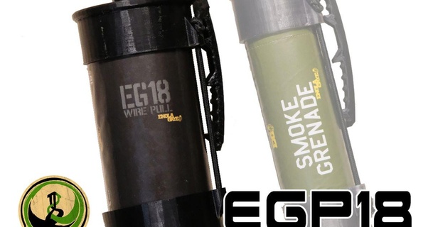 enola gaye smoke grenade eg18 pouch untangleworks download free stl model printablescom 3d models sports & outdoor airsoft enolagaye paintball 3d print model - Mito3D