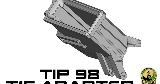 t15 tippmann 98 magazine adapter untangleworks download free stl model printablescom 3d models sports & outdoor firststrike magfed magfedpaintball paintball 3d print model - Mito3D