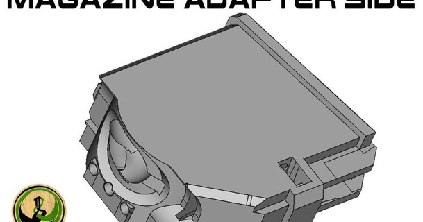 t15 Zyklon Zeitschrift Adapter entwirren funktioniert download frei stl Modell Printablescom 3d Modelle Sport draussen magfed magfedpaintball Paintball tippmann 3d print model - Mito3D