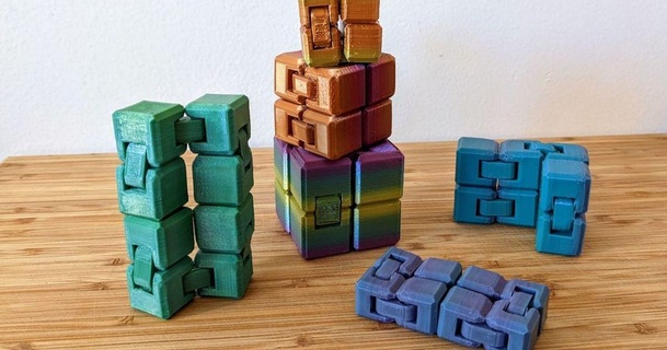 solide infini cube homme 39 onde Télécharger libre stl modèle imprimablescom 3d modèles jouets Jeux 3dprinting jouet agitation openscad 3d print model - Mito3D