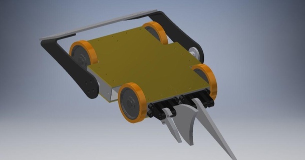 mega don versión 2 escarabajo peso combate robot lamaquinasax descargar gratis stl modelo imprimiblescom 3d modelos pasatiempo hacedores rc robótica batalla robots 3d print model - Mito3D
