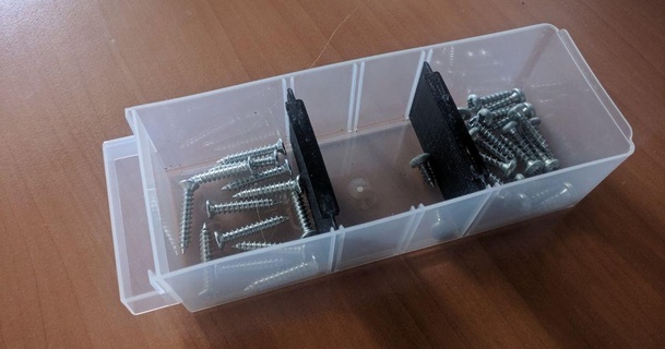 drawer separator matthieu duval download free stl model printablescom 3d models hobby & makers tools casier castorama drawerseparators locker 3d print model - Mito3D