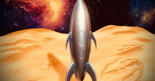 Rakete Arrakis download frei stl Modell Printablescom 3d Modelle Kunst Design Designs 3ddesign Perryrhodan rakete 3d print model - Mito3D