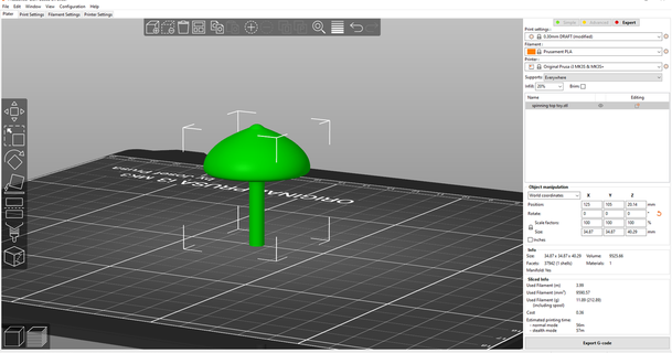 sencillo hilado juguete Abuelo coños descargar gratis stl modelo imprimiblescom 3d modelos juguetes juegos 3d print model - Mito3D