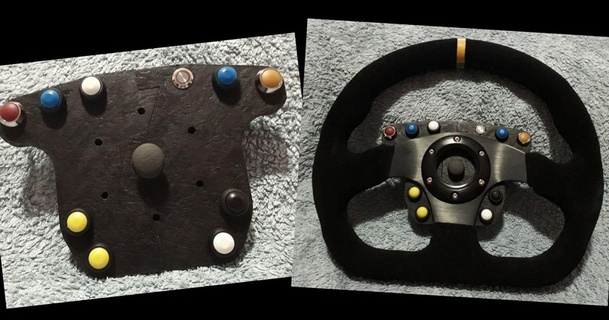 osw rueda botón plato mirko descargar gratis stl modelo imprimiblescom 3d modelos artilugio vídeo juegos arduino arduinopromicro iracing Simulación 3d print model - Mito3D