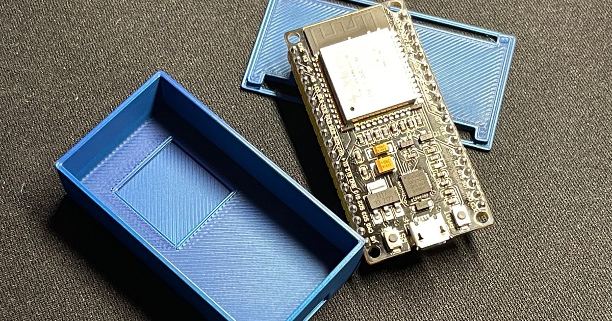 esp32 nodemcu dev equipo caso funda surprintalot descargar gratis stl modelo imprimiblescom 3d modelos pasatiempo hacedores electrónica arduino 3D print model - Mito3D