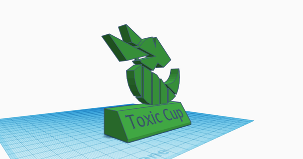 toxic cup trophy amiiglows download free stl model printablescom 3d models gadgets pokemon pokemongo silpharena silphleague silphroad 3d print model - Mito3D