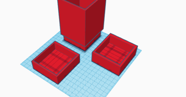 mtg comandante cubierta caja + compartimiento dardo polvo descargar gratis stl modelo imprimiblescom 3d modelos juguetes juegos 3d print model - Mito3D