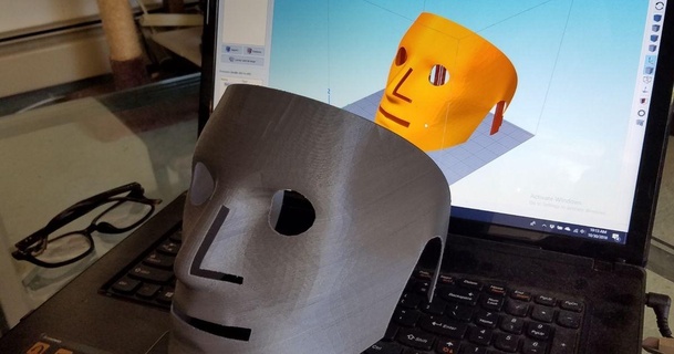 npc Maske Jamie Lehm download frei stl Modell Printablescom 3d Modelle Kostüme Zubehör Cosplay Allgemeines Halloween 3d print model - Mito3D