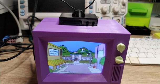 Simpsons tv johnnyhv download frei stl Modell Printablescom 3d Modelle Hobby Macher Elektronik DIY Diyelectronics Himbeere Himbeerpi Pi Null 3d print model - Mito3D
