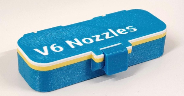 e3d v6 nozzles box zoltanf download free stl model printablescom 3d models printers accessories e3dv6 nozzle nozzlebox nozzleholder 3d print model - Mito3D