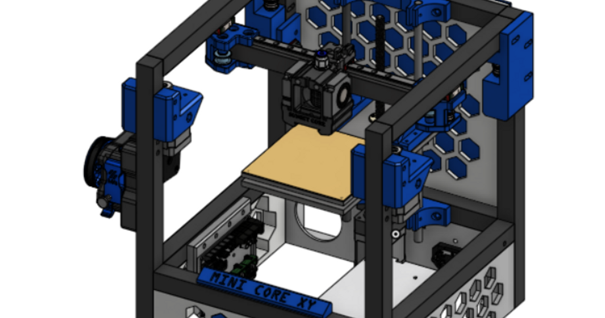 DIY Mini Ader xy Sonnenuntergang download frei stl Modell Printablescom 3d Modelle Drucker Upgrades Prusa voron 3D print model - Mito3D