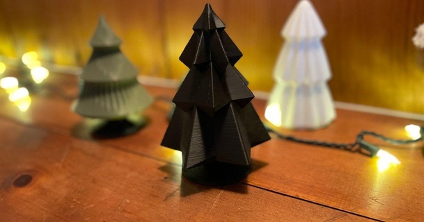 festivo abetos modelo 03 cmdesign descargar gratis stl imprimiblescom 3d modelos casa decoración Navidad Decoraciones navidad árbol felices vacaciones 3d print model - Mito3D